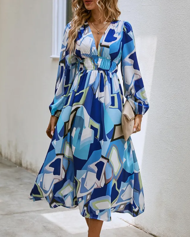 Vestit femení amb motiu floral