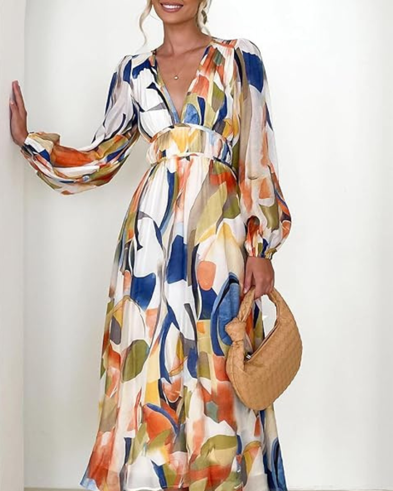 Vestit femení amb motiu floral