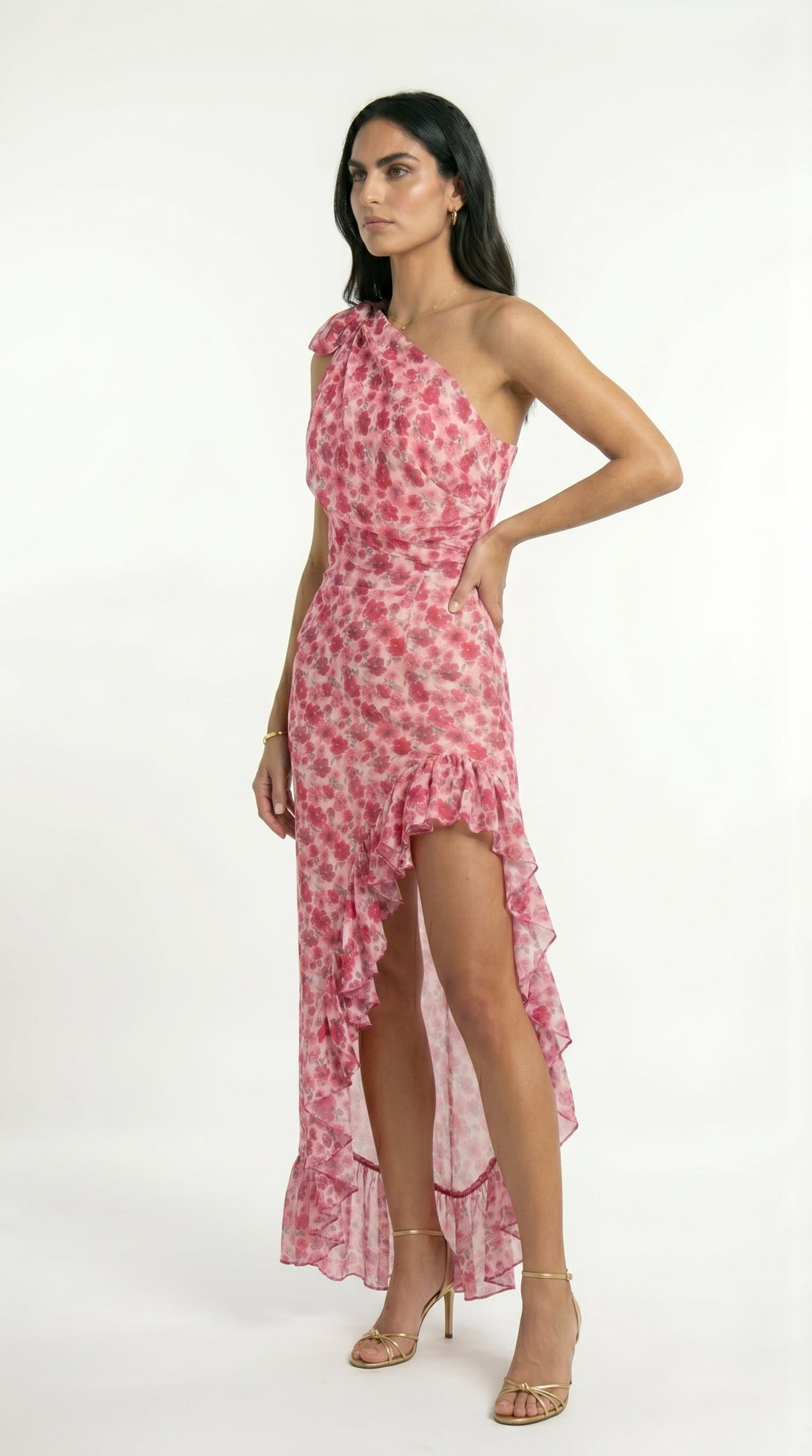 Vestido con estampado floral