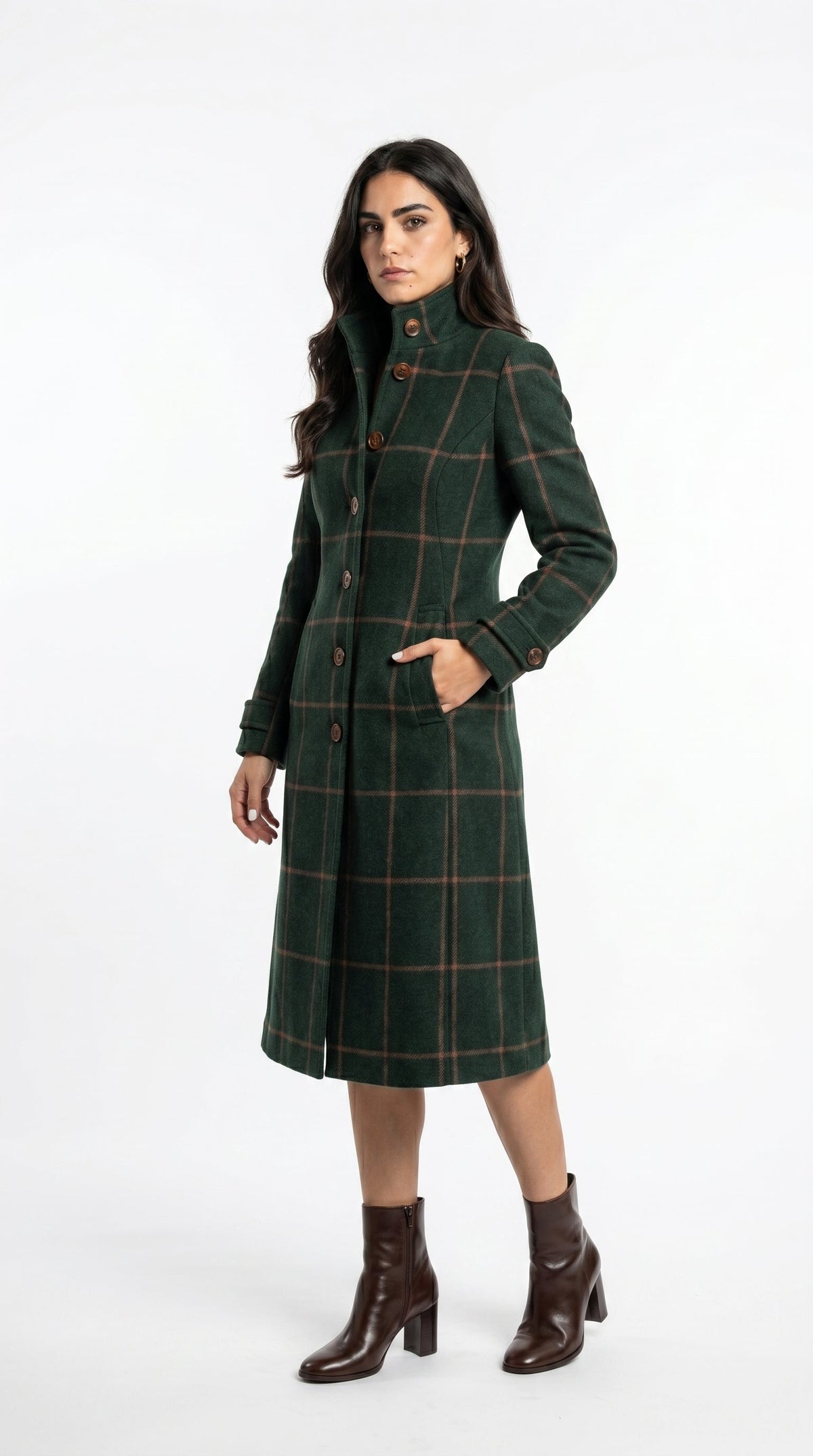 Manteau imprimé de saison