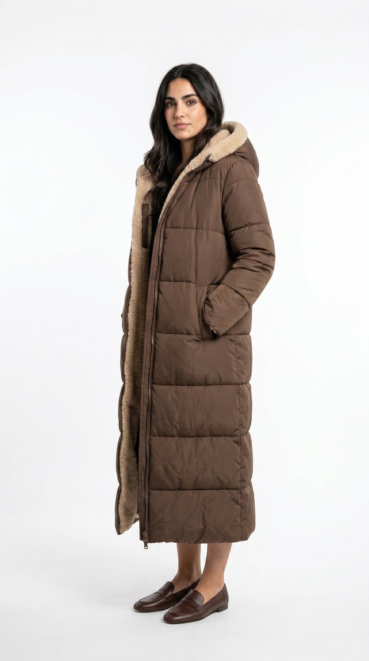 Manteau réversible de saison