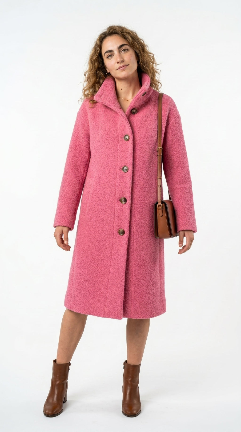 Cappotto lungo con cappuccio