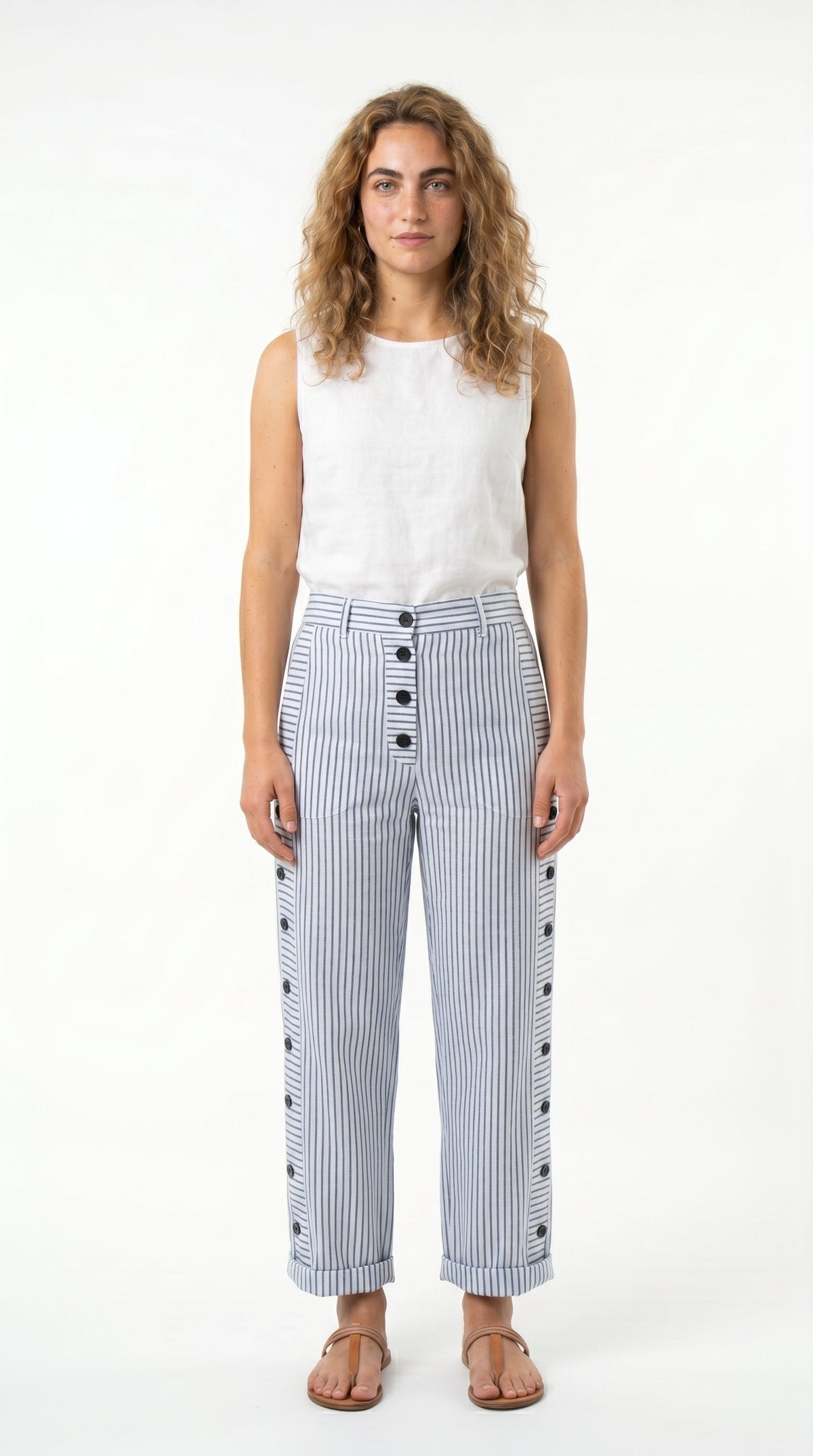Pantalones de lino