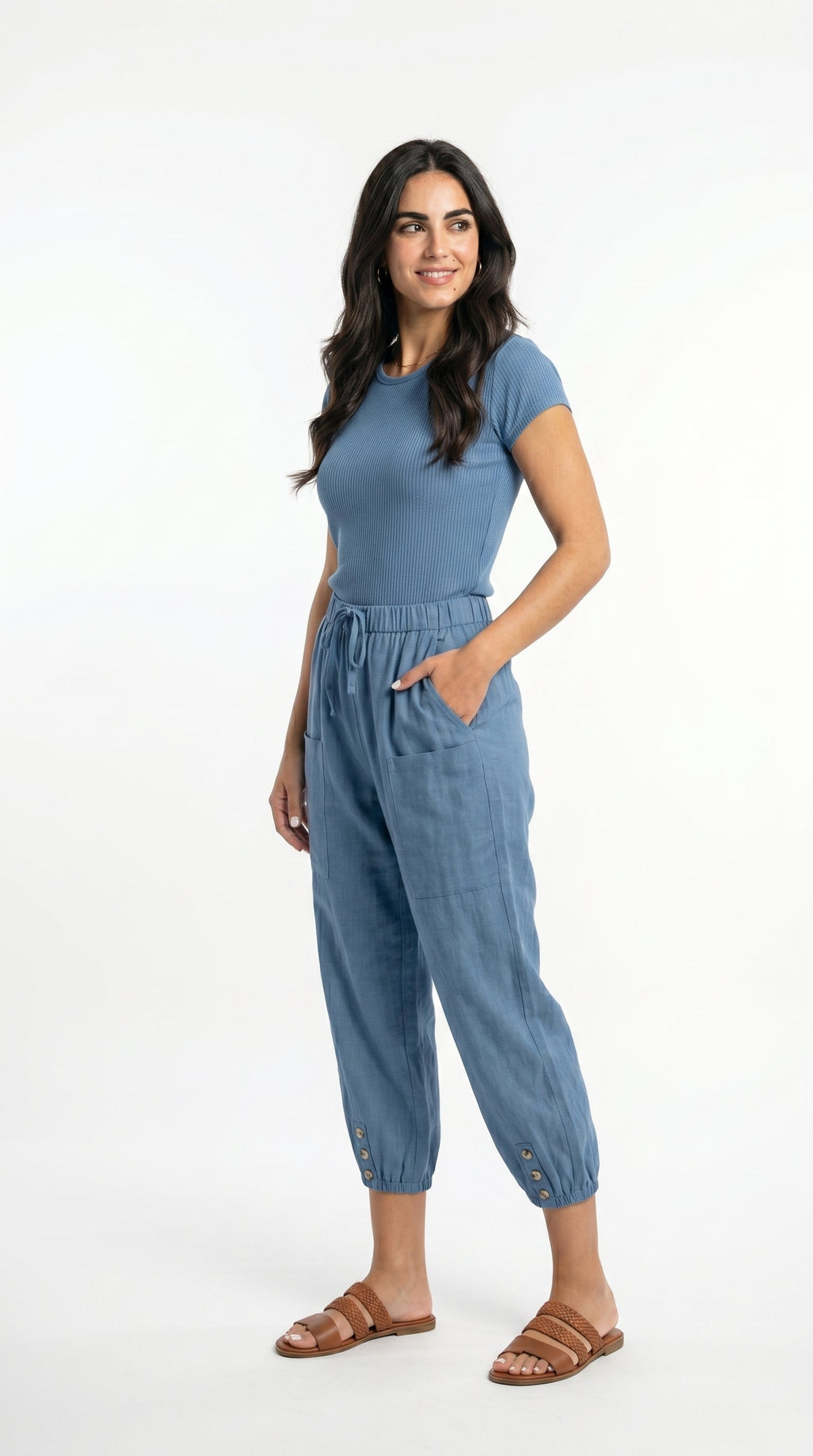 Pantalones de cintura cómoda