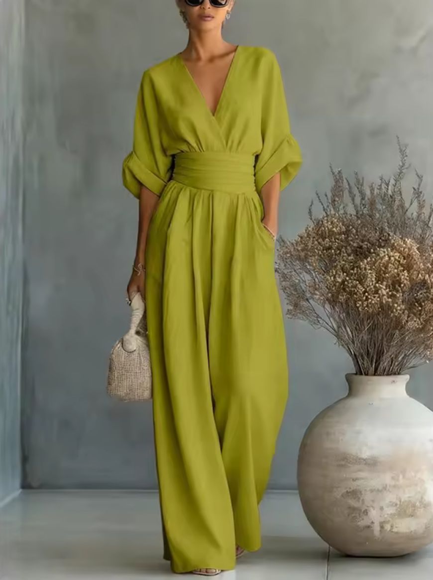 Elegant jumpsuit med vide ben Vega