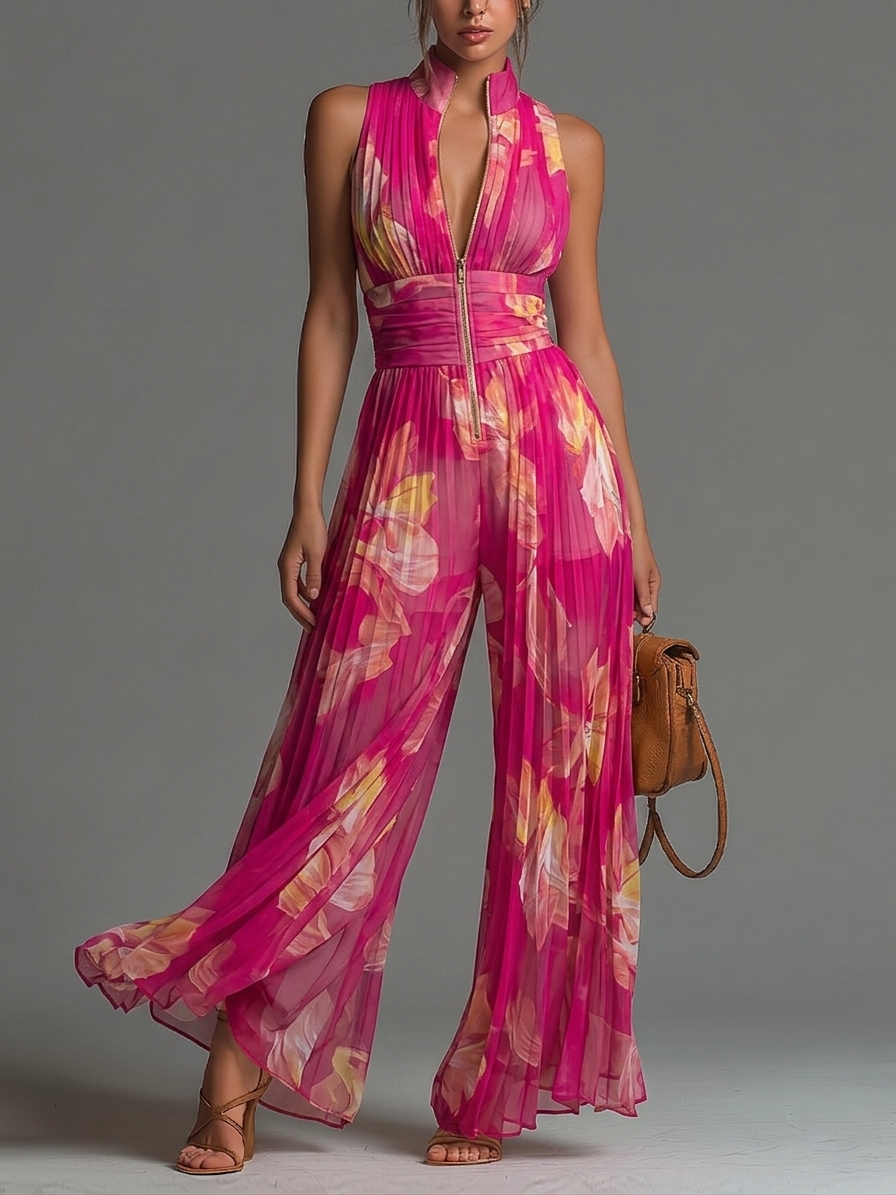 Mono floral de gasa