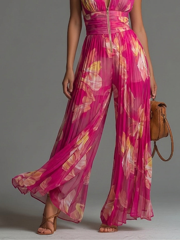 Mono floral de gasa