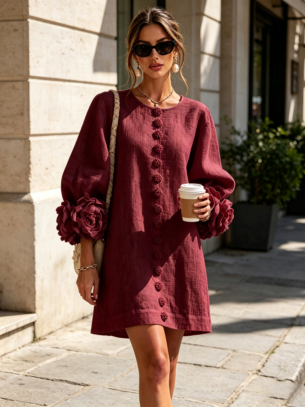 Mini vestit de flors