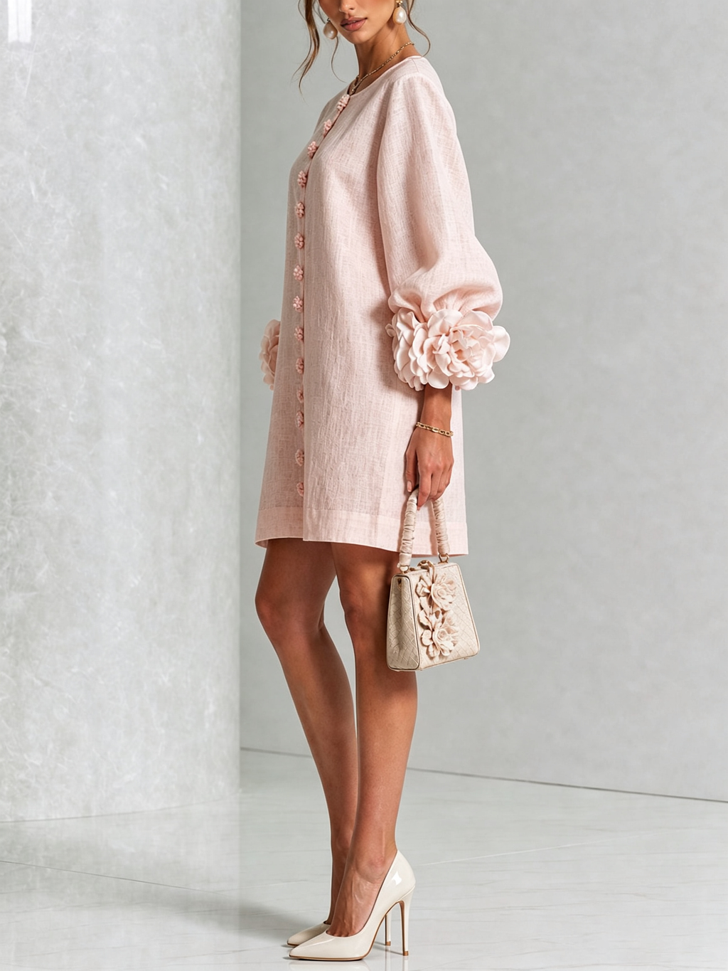 Mini vestit de flors