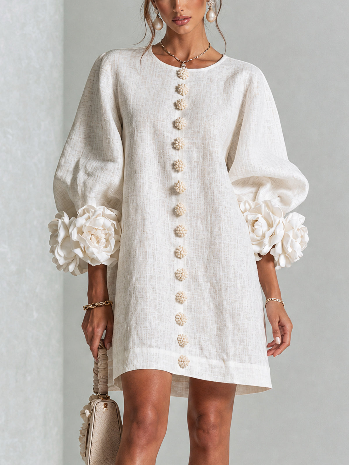 Mini vestit de flors