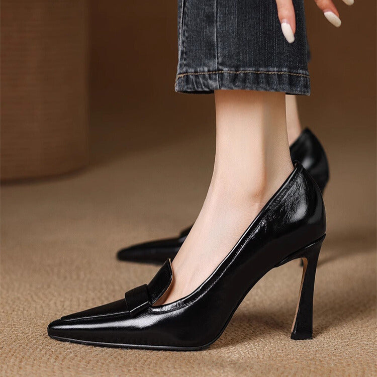 LENORA | Loafers med spiss tå