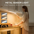 🏆 Oferta Imperdible -50% 🔥 Iluminación de 3 Colores con Sensor Inteligente Magnético Recargable Sin Agujeros