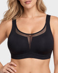 Soutien-gorge confort sans armatures à maintien en W et couvrance intégrale