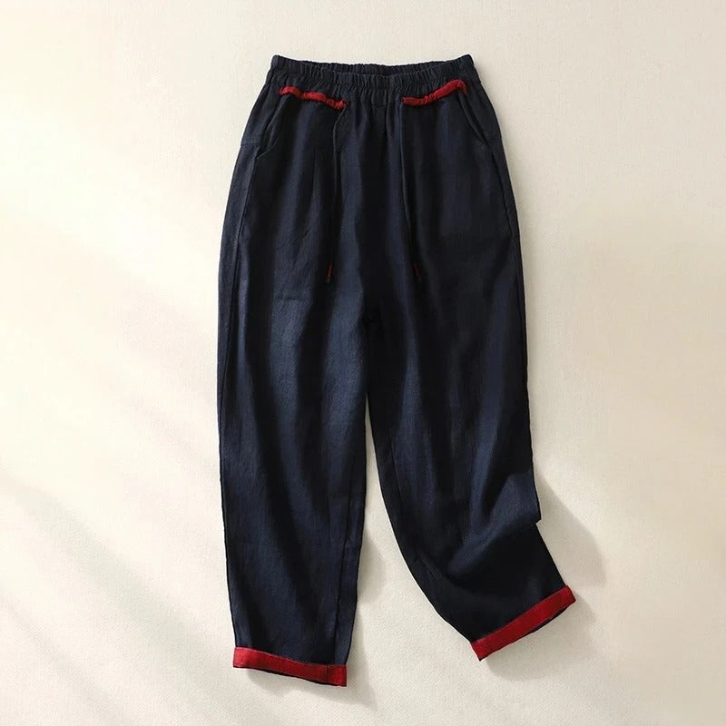 Pantaloni con coulisse casual