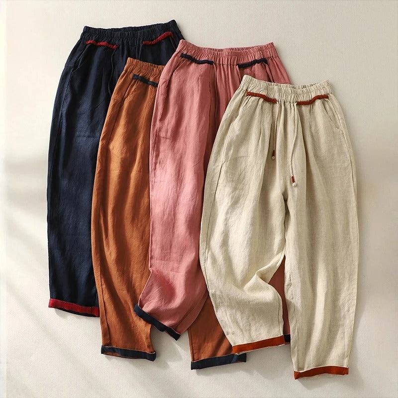 Pantaloni con coulisse casual