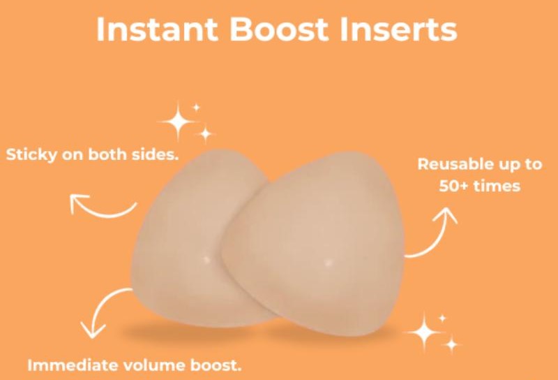 Estorets adhesius push-up reutilitzables amb efecte reafirmant instantani