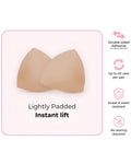 Almohadillas adhesivas invisibles push-up sin costuras