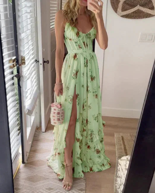 Vestit floral romàntic