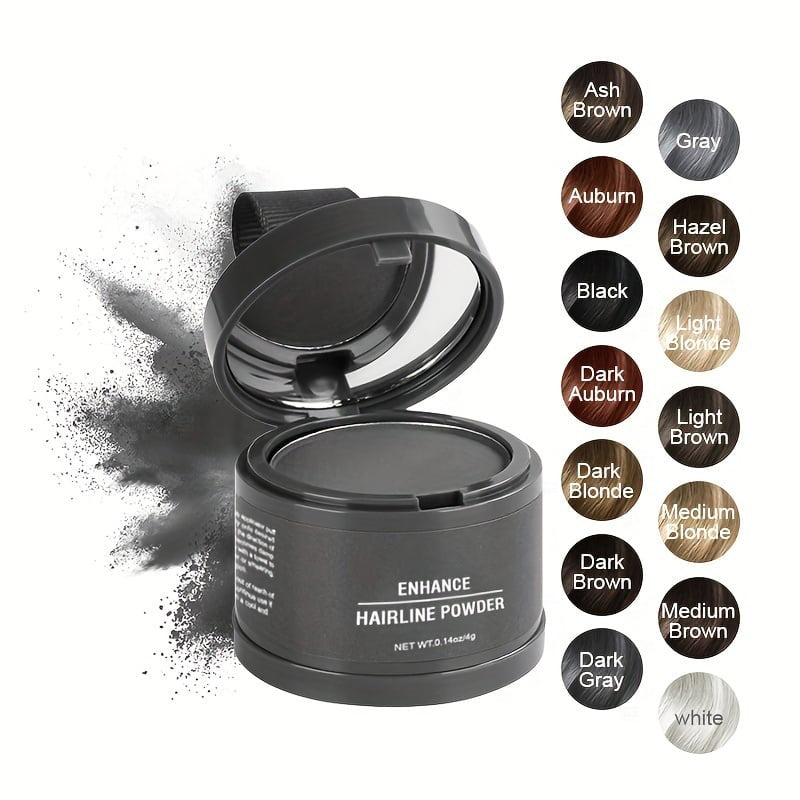 Poudre de finition pour cheveux, toutes couleurs