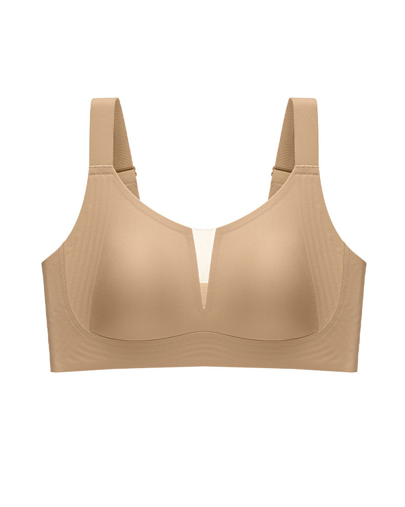 Soutien-gorge grande taille sans coutures, confortable, à bonnet plein et maintien intégré