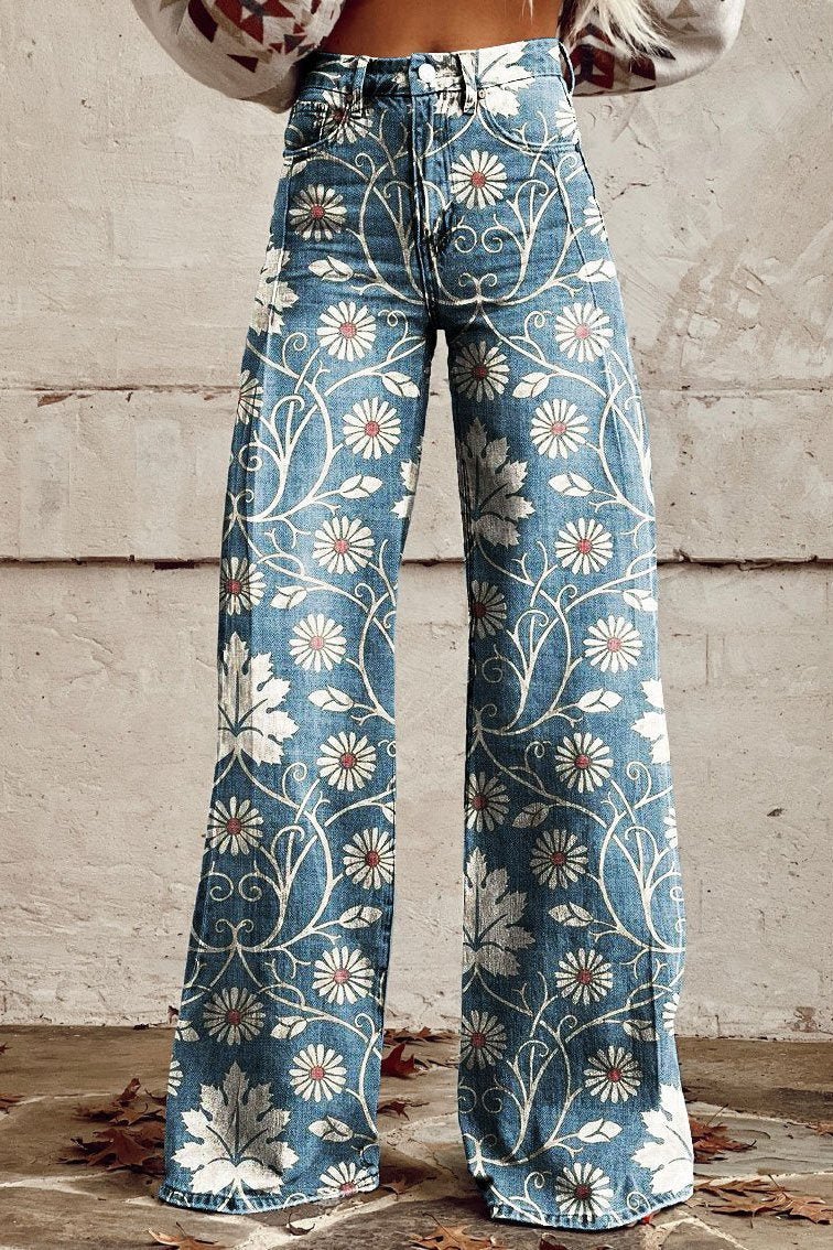 Pantalon bohème vintage