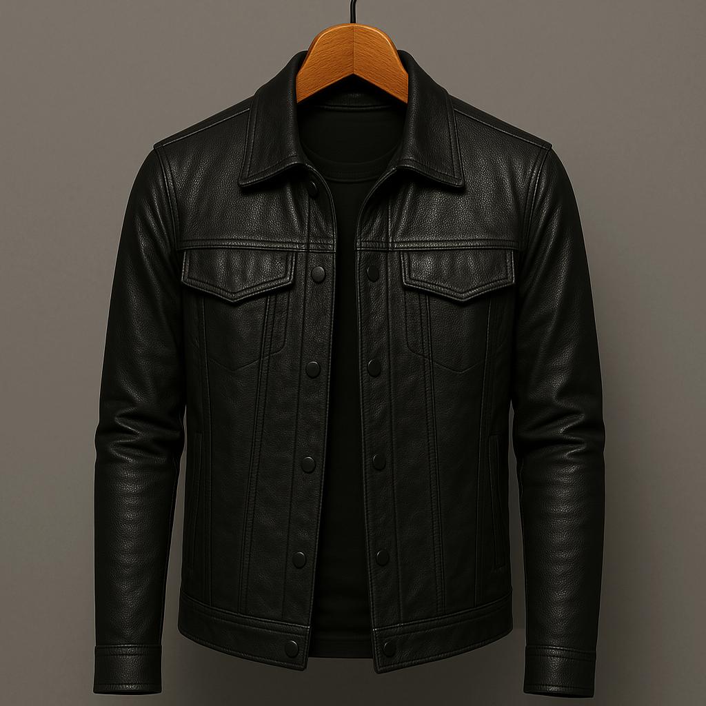 Veste en cuir