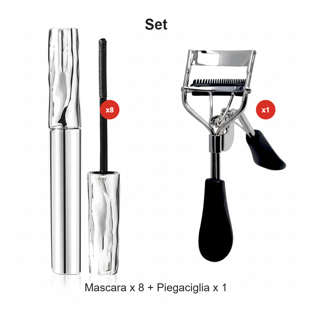 Vanntett fiber-mascara – umiddelbar lengde og bøy