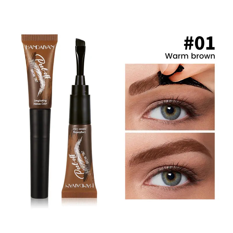 Tinta per sopracciglia waterproof peel-off