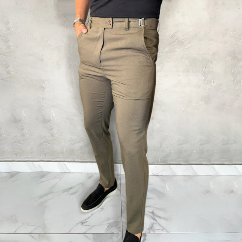 Pantaloni slim fit elasticizzati da uomo