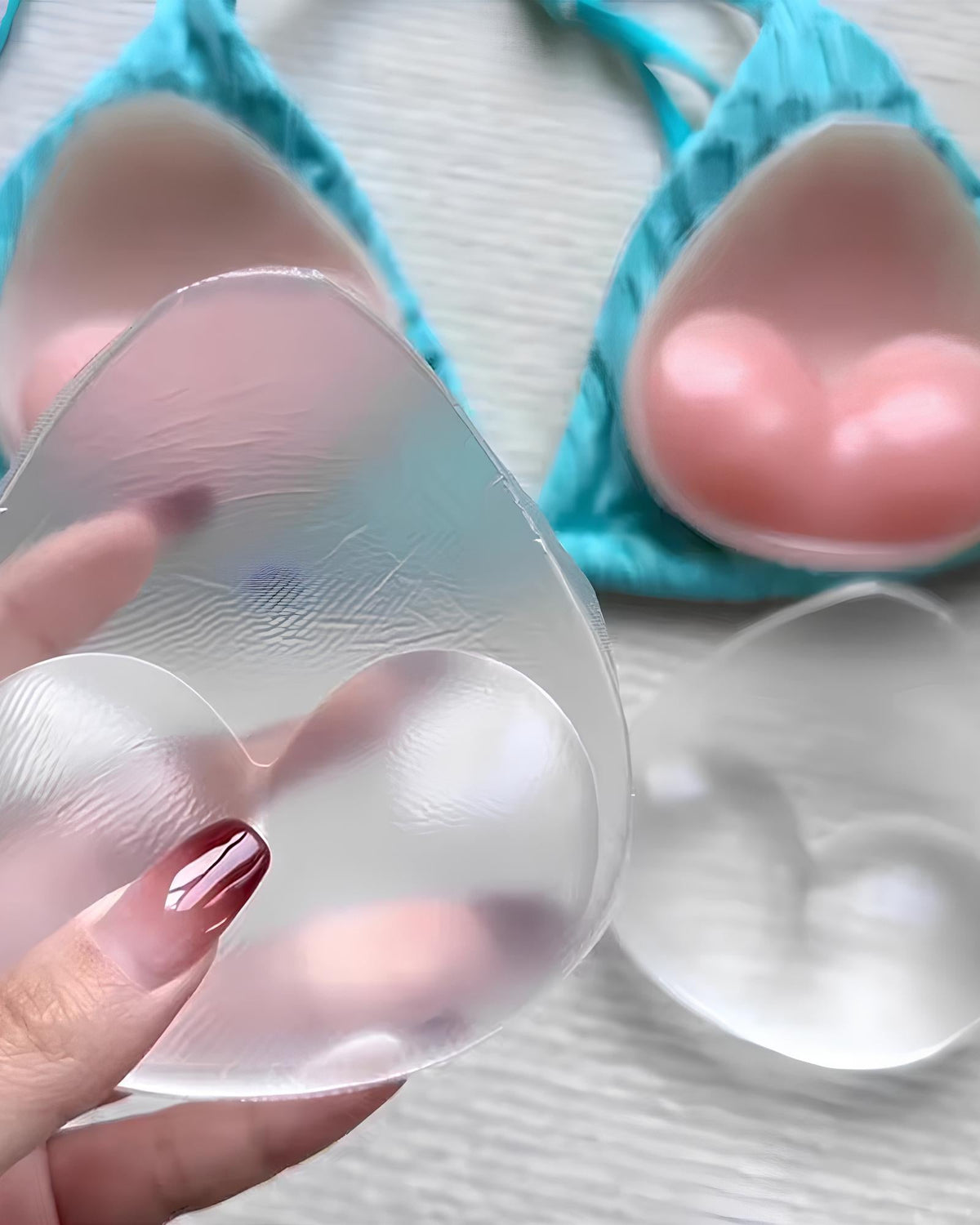 Estorets push-up invisibles de silicona suau impermeable
