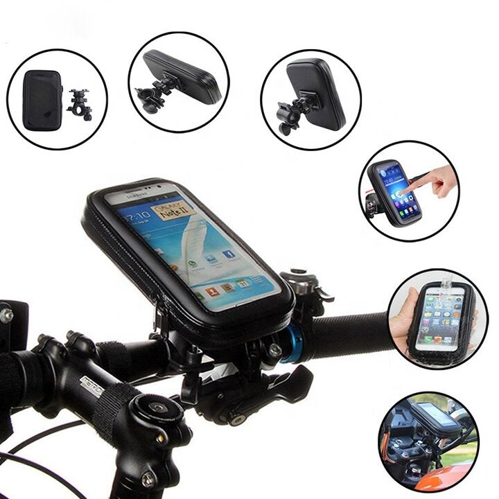 Supporto impermeabile per telefono per bici e moto
