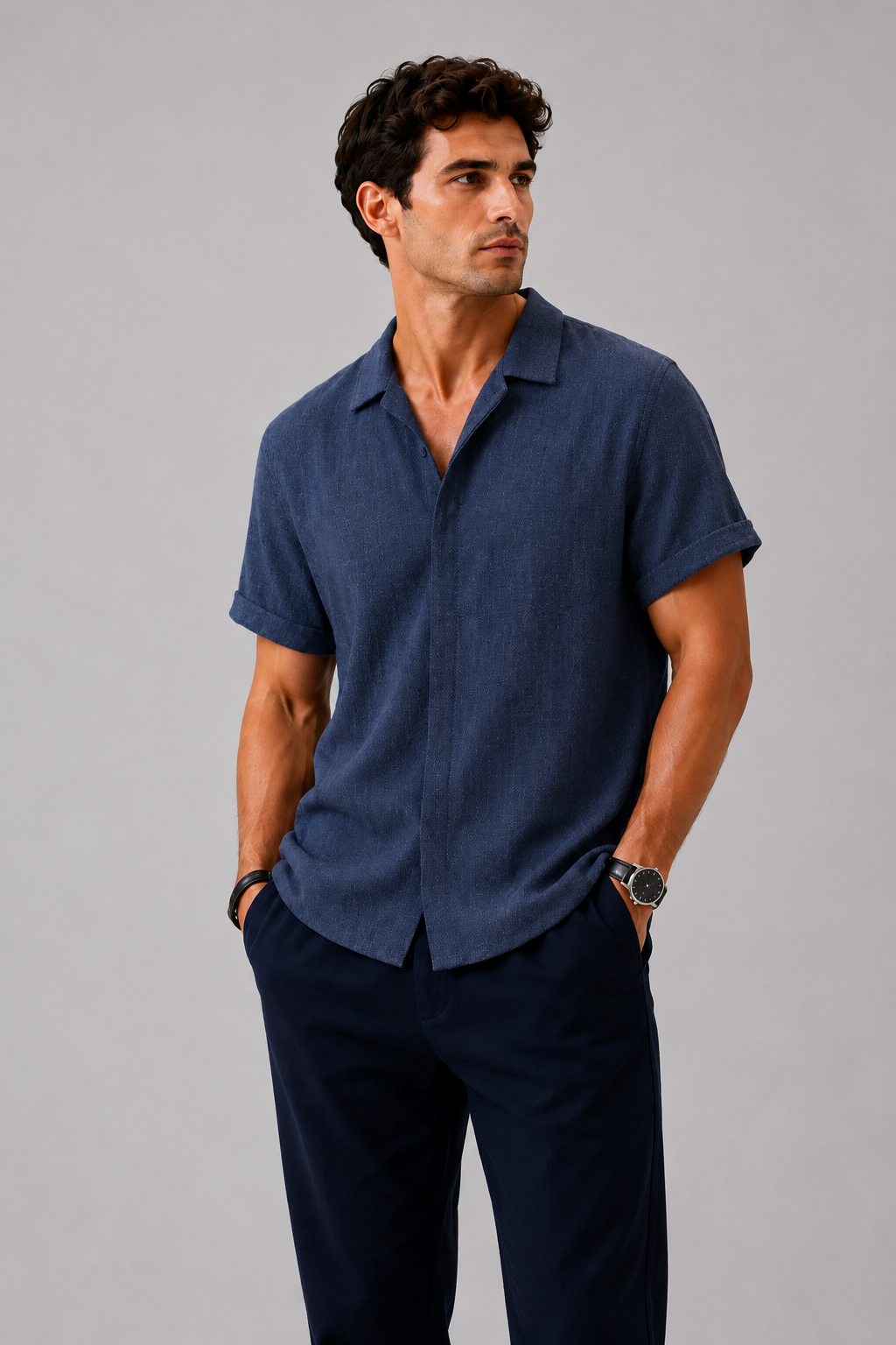 BELMONT | Camicia in stile lino