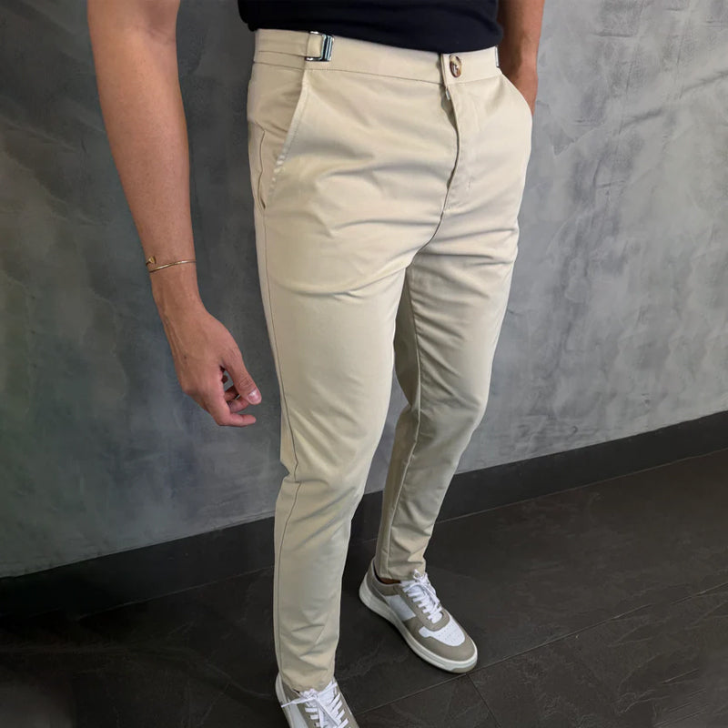 Pantaloni slim fit elasticizzati da uomo