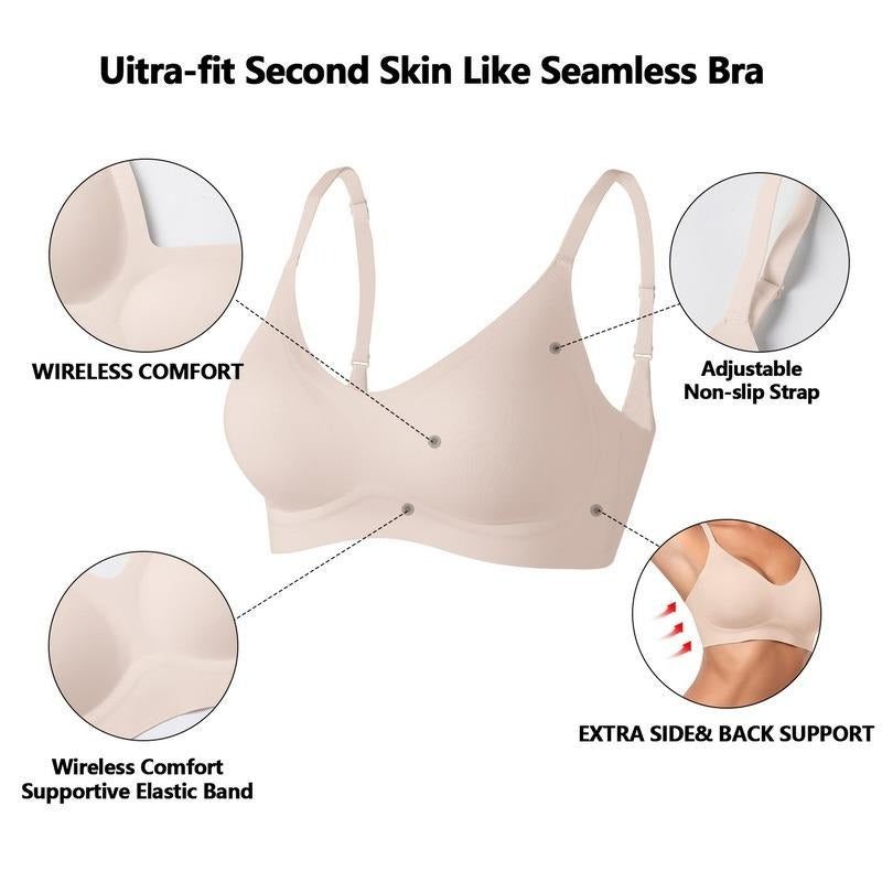 Soutiador push-up de l'ús diari sense aros
