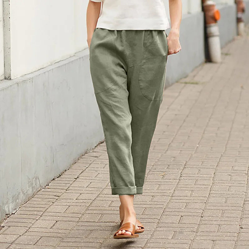 Pantalons amples avec poches