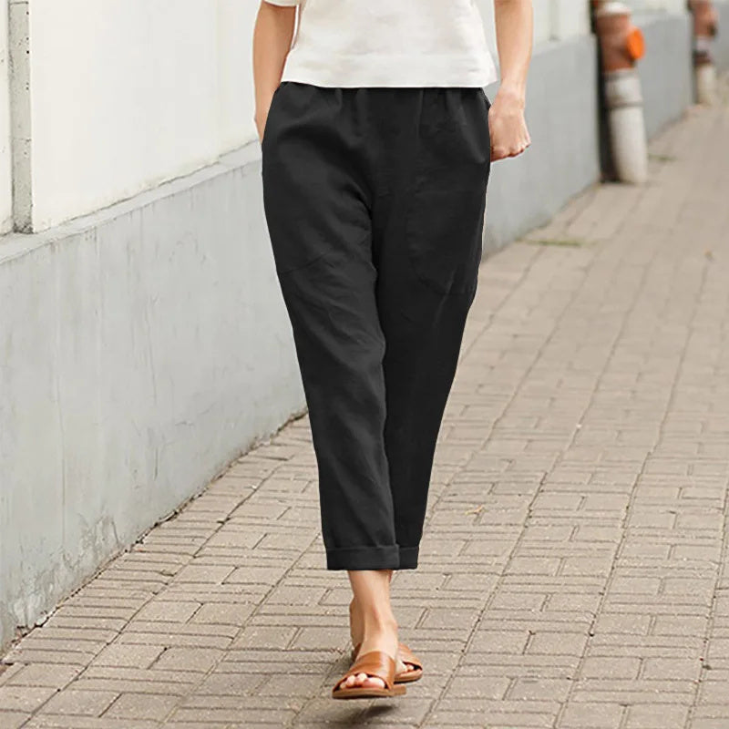 Pantalons amples avec poches