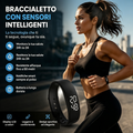 Bracciale connesso SmartSense: attività, frequenza cardiaca e contapassi