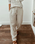 Pantaloni chic con coulisse