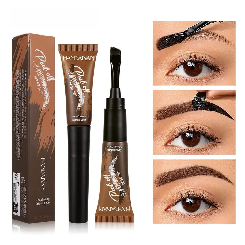 Tinta per sopracciglia waterproof peel-off