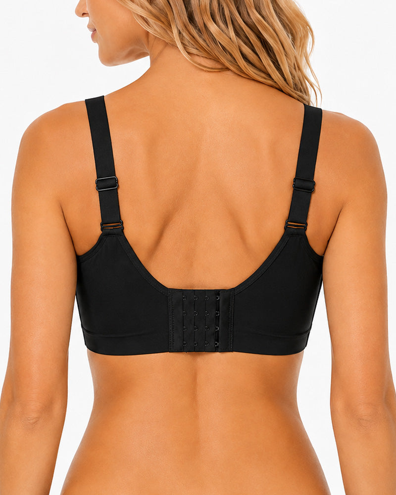 Reggiseno push-up ultra-sottile, comodo e senza cuciture, con scollo a V profonda