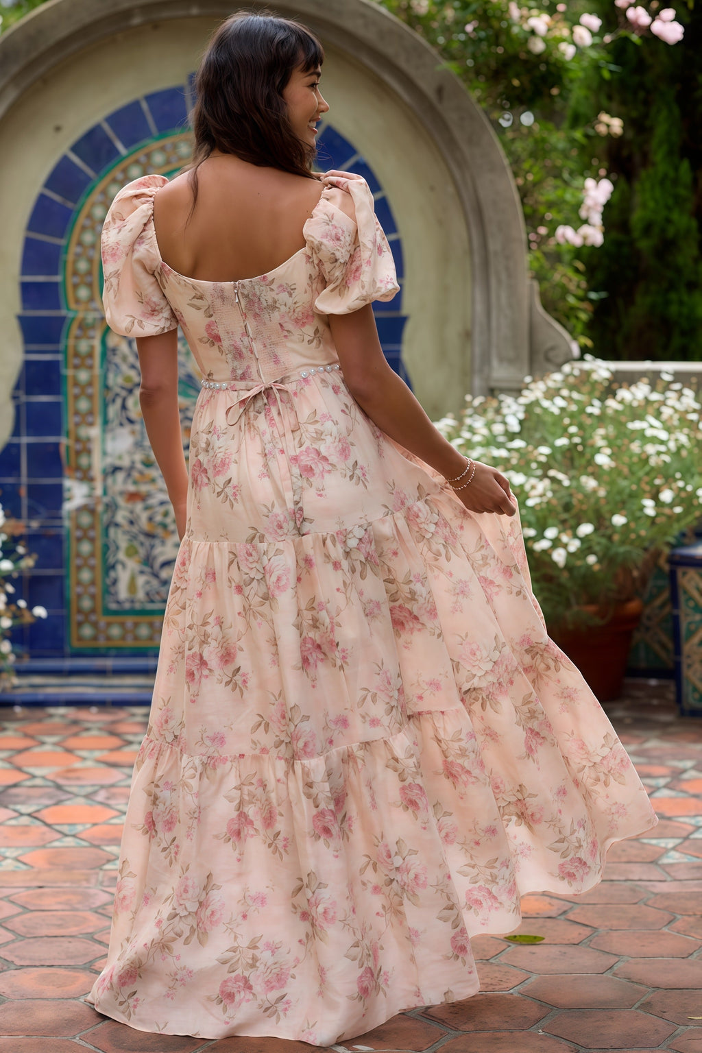 Abito elegante vaporoso