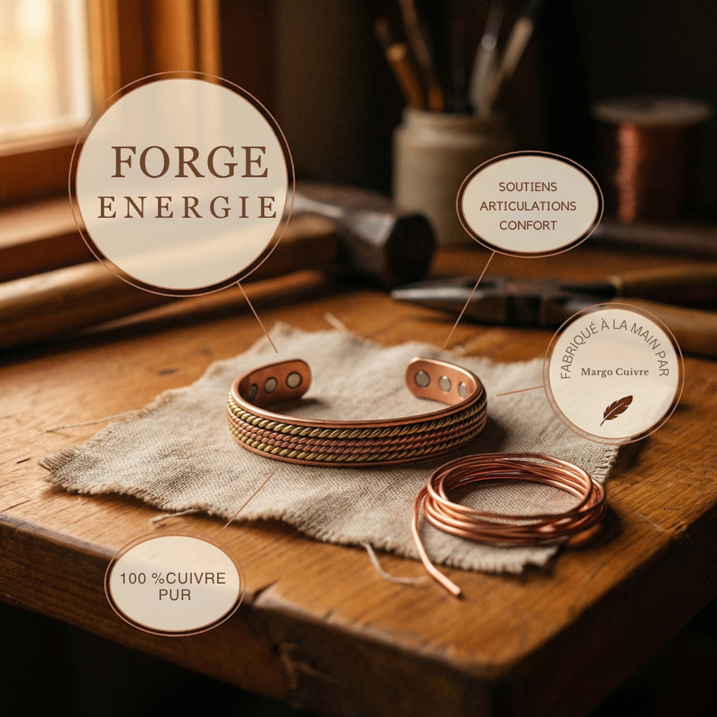 Kobberarmbånd Forge