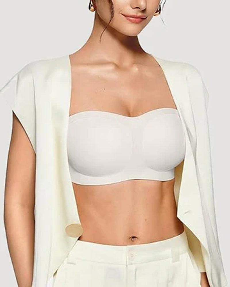 Sostenidor push-up sense costures de silicona antilliscant