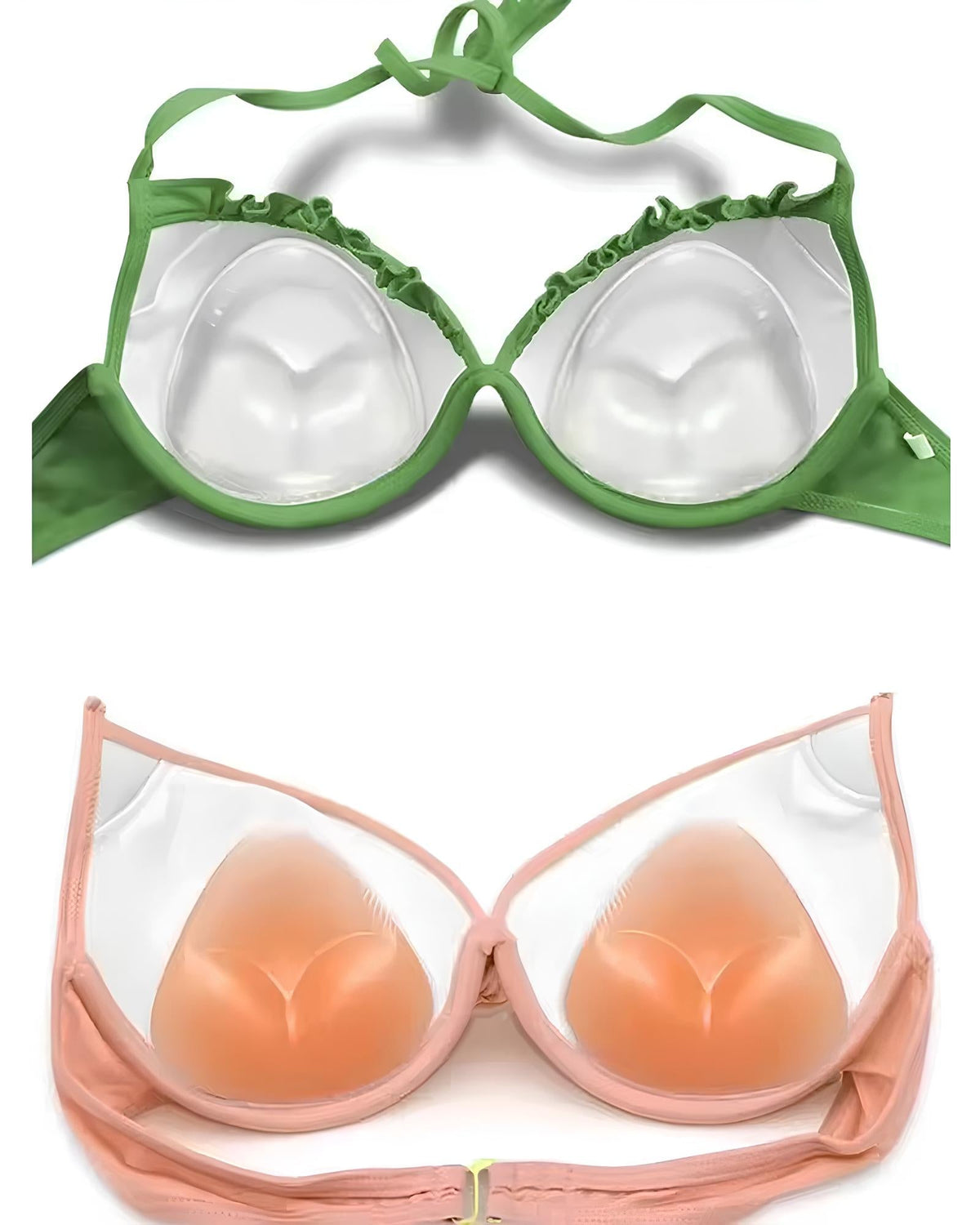 Estorets push-up invisibles de silicona suau impermeable