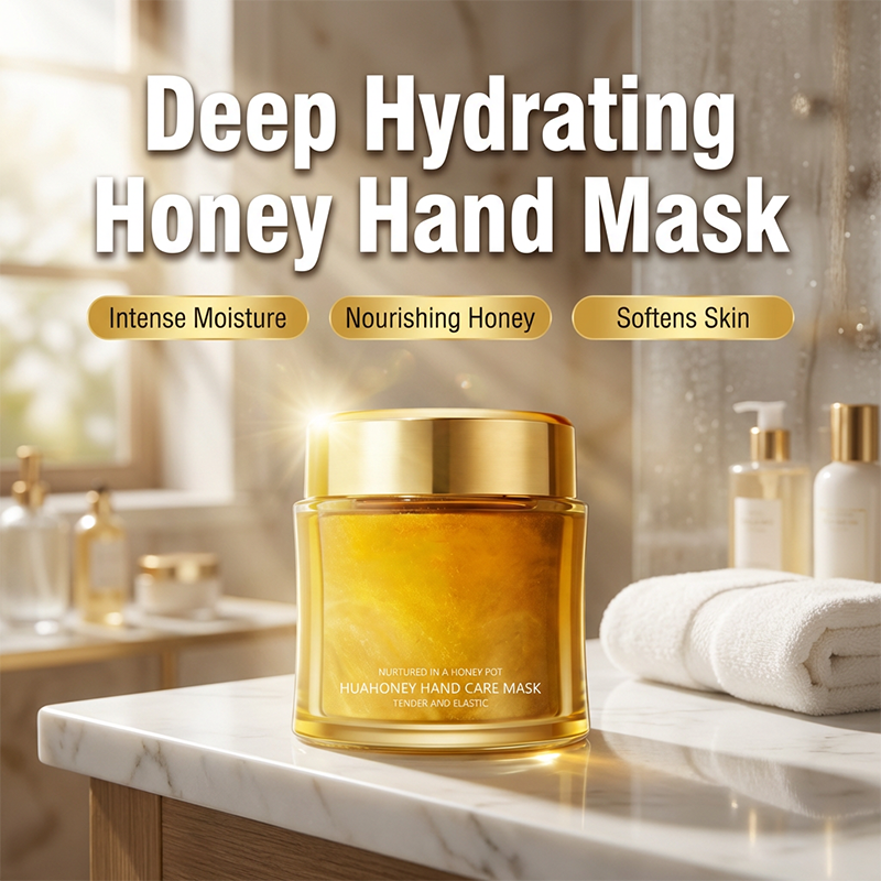 Masque hydratant et nourrissant au miel pour les mains