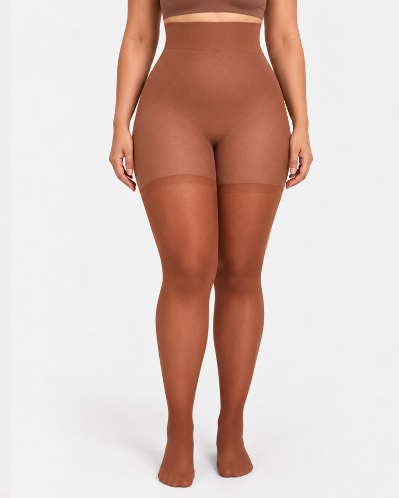 Leggings modeladors opacs ultraresistents, que controlen l'abdomen i eleven els glúts