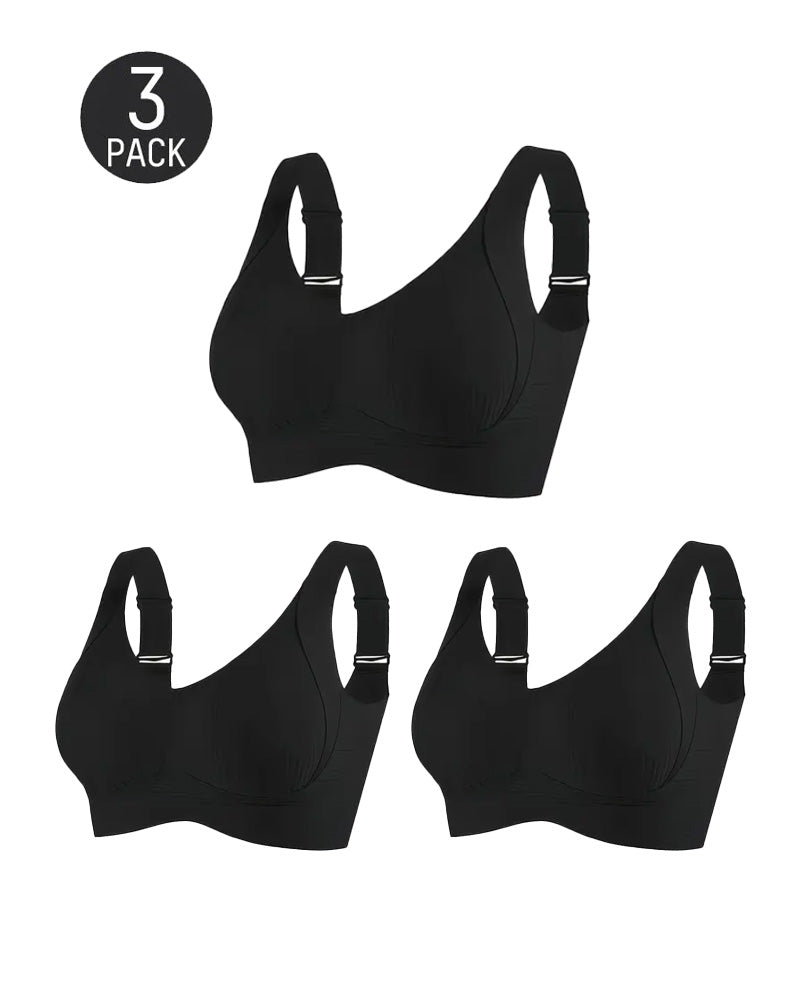 Soutiador sense aros amb 4 files de ganells – Lot de 3 o 5
