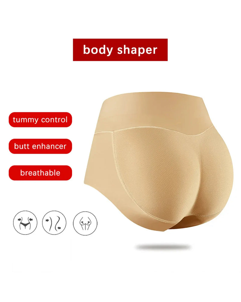 Braguita moldeadora sin costuras con relleno, efecto push-up