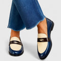 Mocassins bicolors