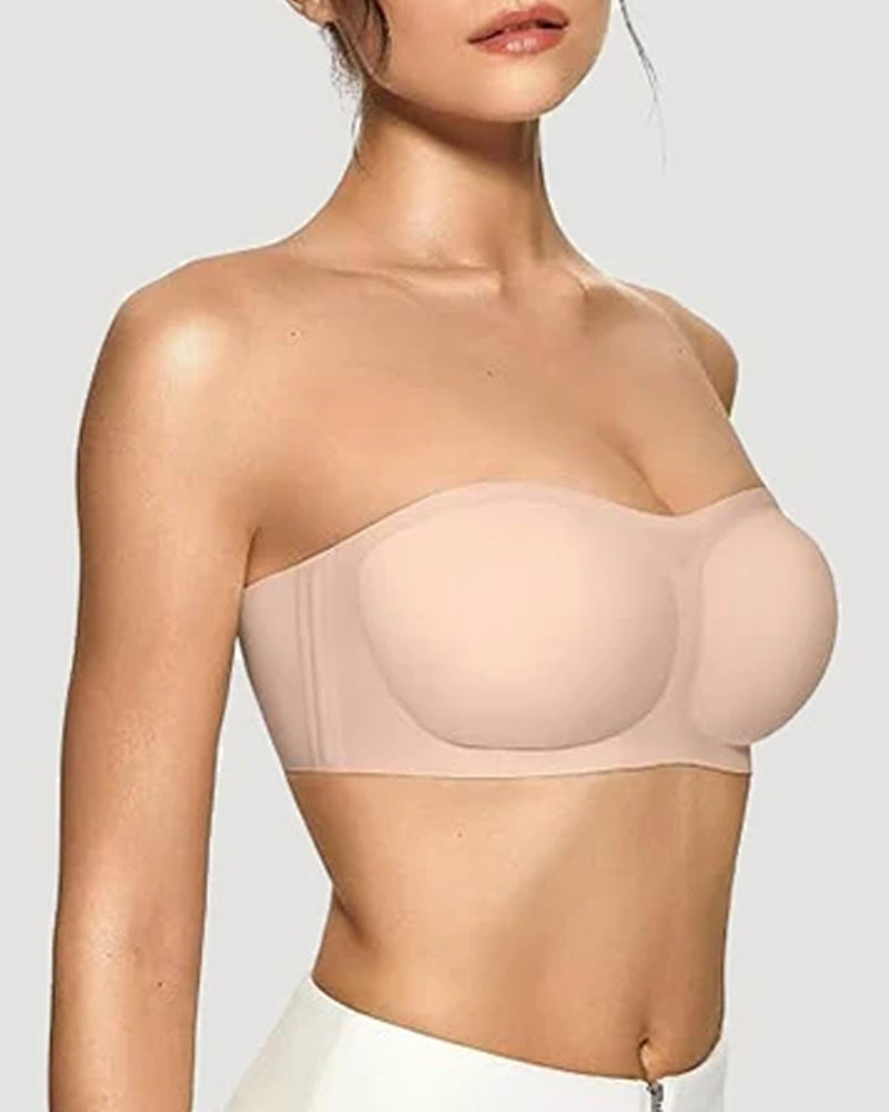 Sostenidor push-up sense costures de silicona antilliscant